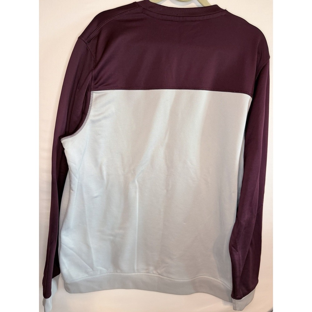 ADIDAS Climalite Licensed TEXAS A&M Colorblock Stretch Knit Shirt ADULT XL - Picture 12 of 13